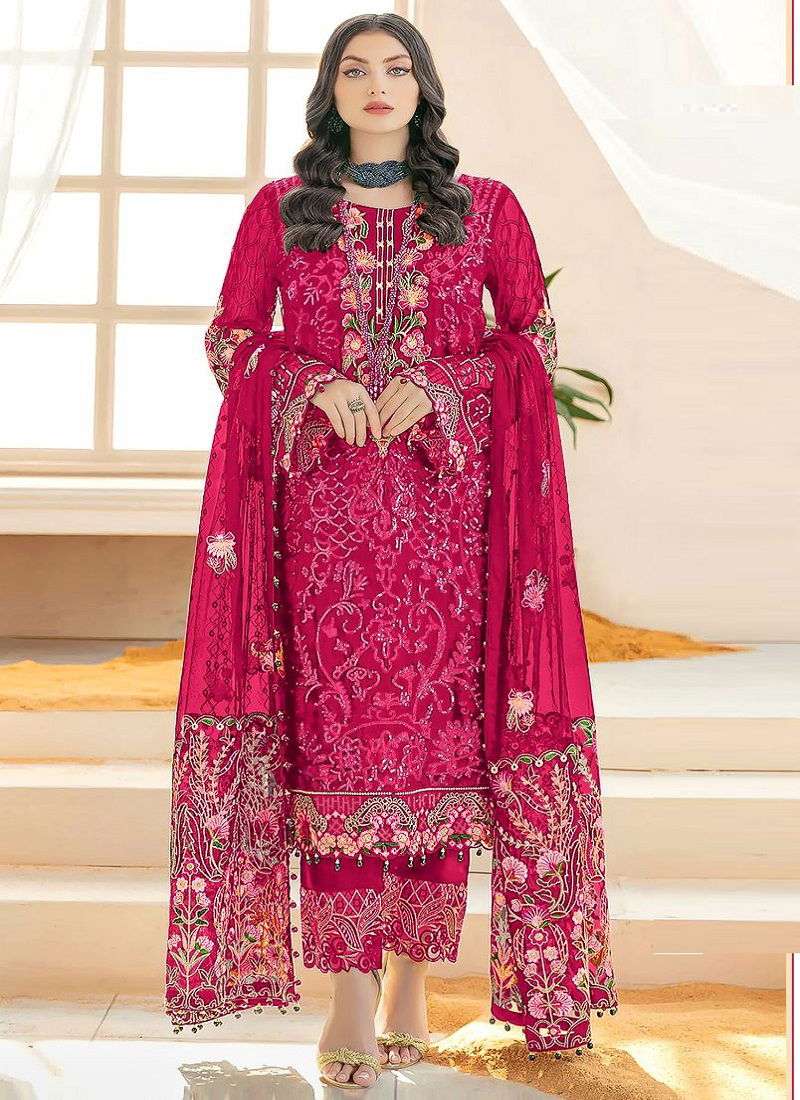 Shree Fab K 1675 Heavy Festive Wear Wholesale Georgette Pakistani Salwar Suits